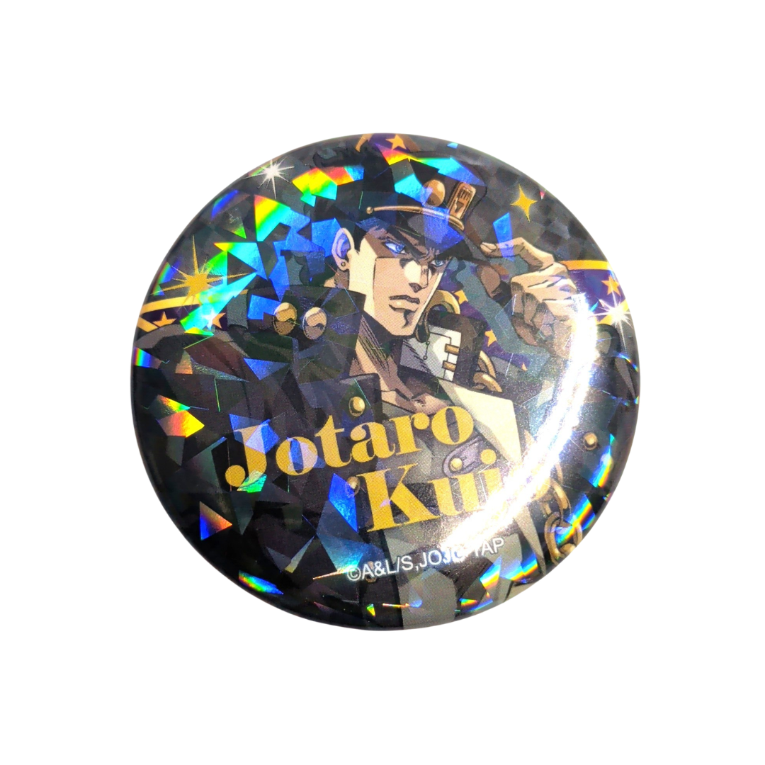 JOJO ホログラム缶バッジ_空条承太郎