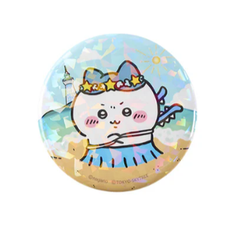 星ふるスカイツリー缶バッジ_ハチワレ