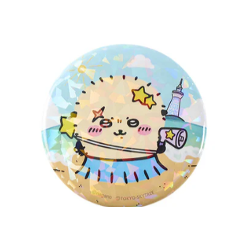 星ふるスカイツリー缶バッジ_ラッコ