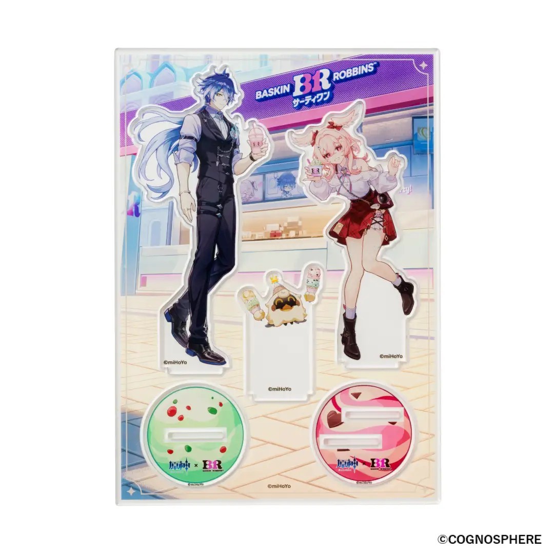 原神×サーティワンコラボ アクスタ