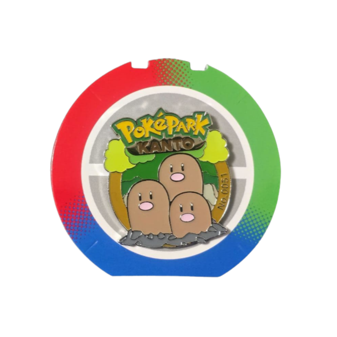 ポケパーク カントー/ピンズ_ダグトリオ