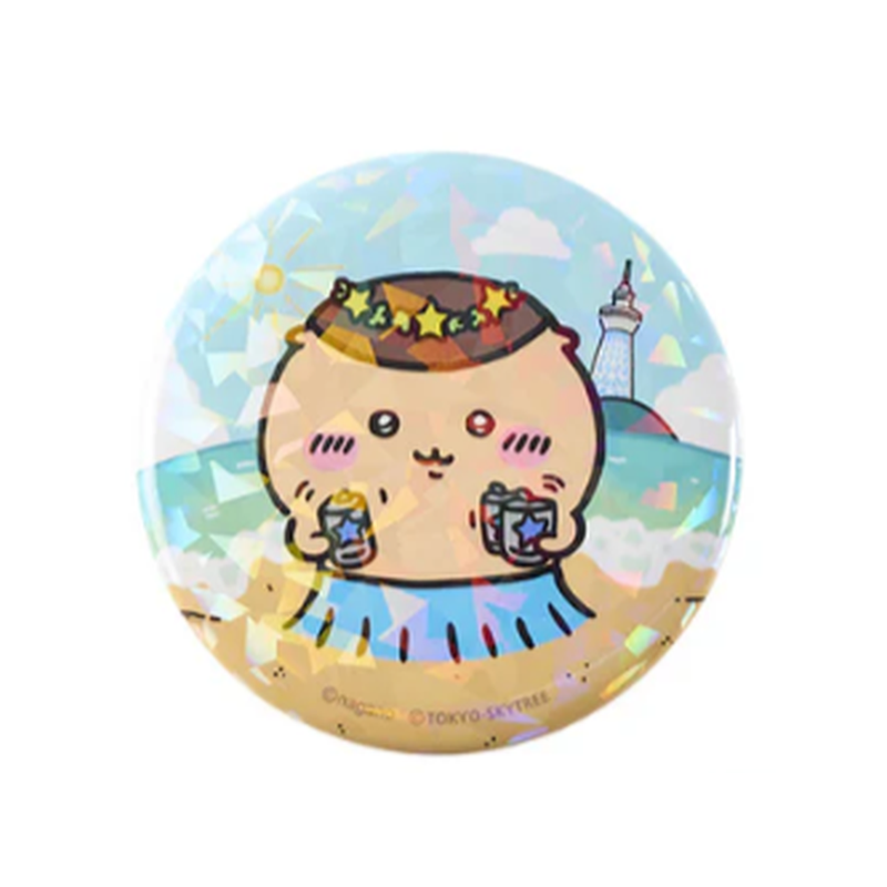 星ふるスカイツリー缶バッジ_くりまんじゅう